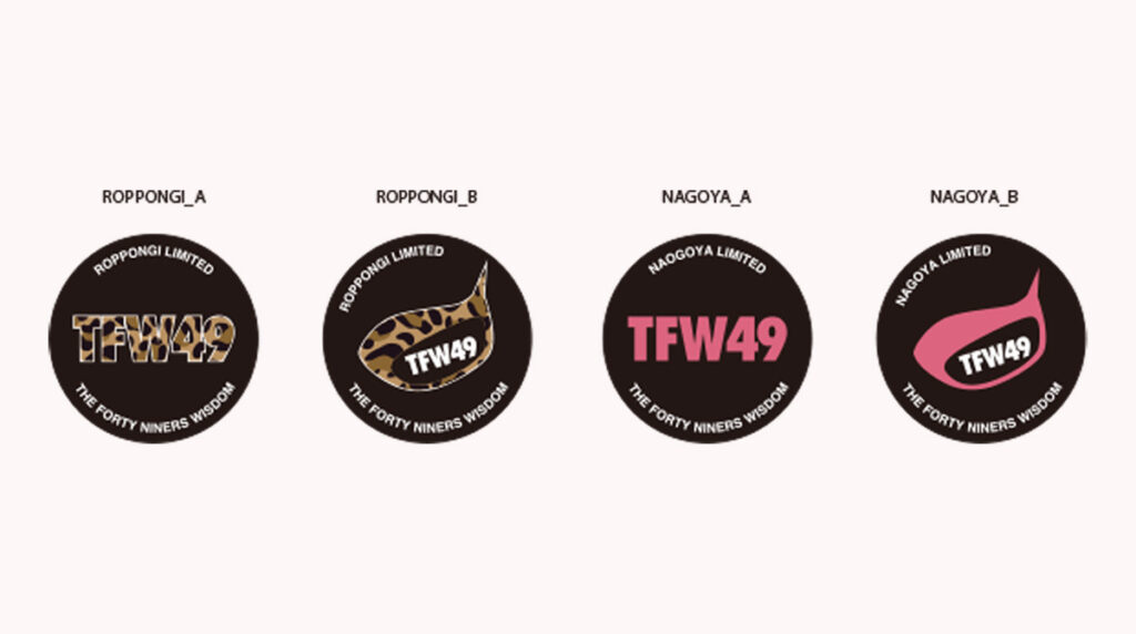 名古屋限定　TFW49 モックネックシャツ 　NAGOYA TFW49 ROPPONGI / NAGOYA 限定MOCK NECK & MARKERが登場