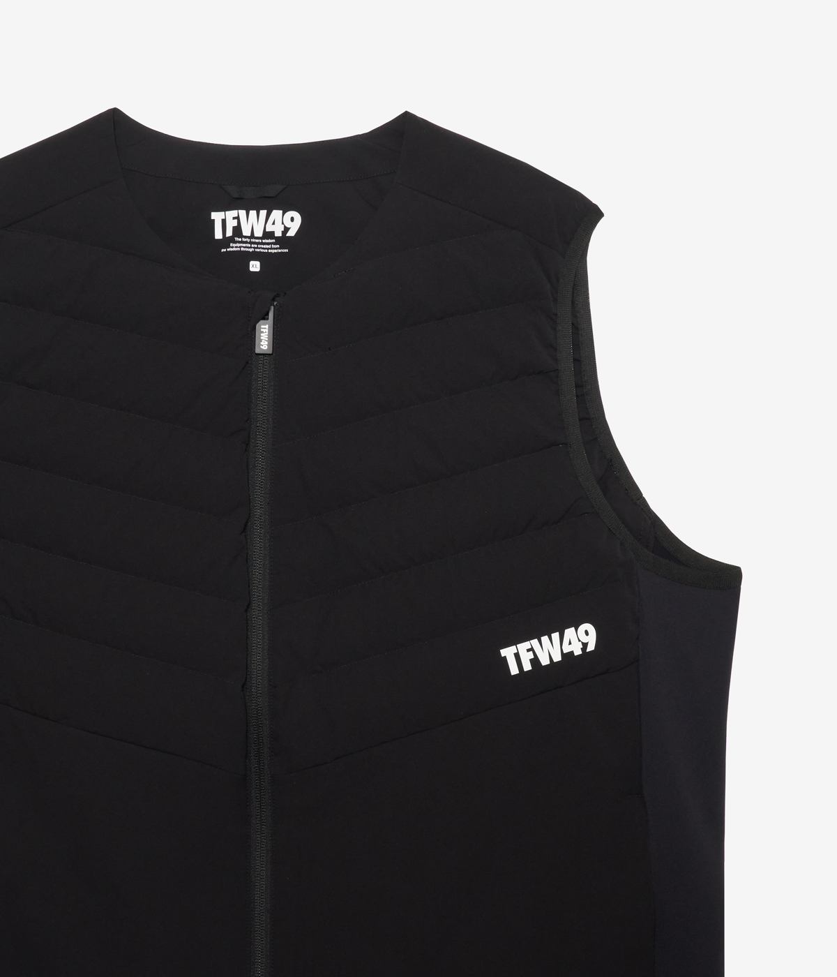 SHIELD WARMER COLLARLESS VEST | TFW49（ティーエフダブリュー